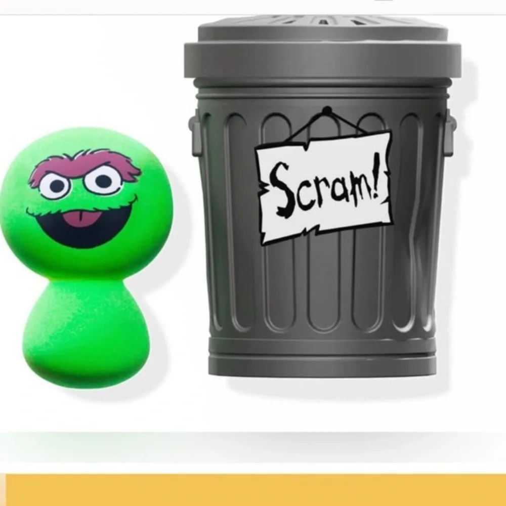 Wet n wild x Sesame Street, I Love Trash Makeup‎ Sponge And Case Set new